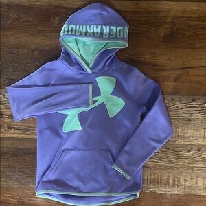 Under Armour Kids Lavender and Mint Hoodie